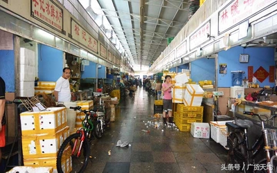 海鲜之都广州黄沙水产品批发市场